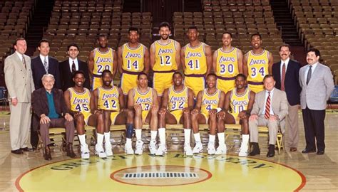 los angeles lakers roster 1990